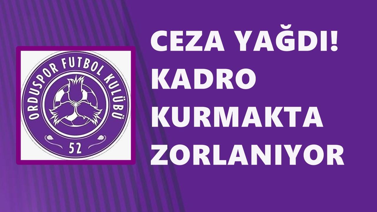 52 Orduspor’da Sarsıntı Büyüyor: Bir Ceza Da Hüseyin Karabey&#039;e