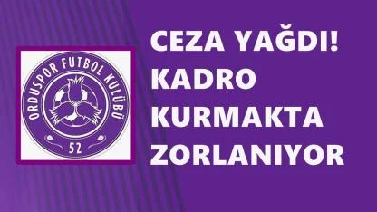 52 Orduspor’da Sarsıntı Büyüyor: Bir Ceza Da Hüseyin Karabey'e