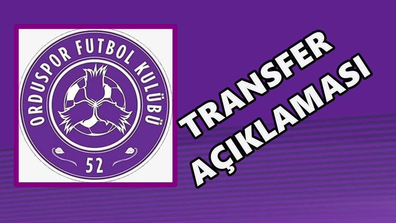 52 Orduspor’dan Transfer Açıklaması: Hepsi Asılsız!