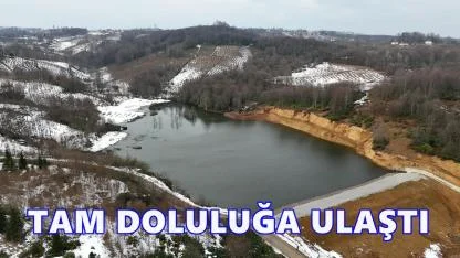 Akören Göleti Tam Doluluğa Ulaştı: Gürgentepe’nin Su Geleceği Güvence Altında