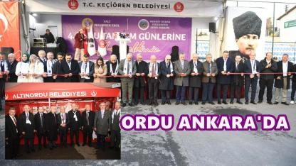 Altınordu Belediyesi, Ankara’daki Ordu Tanıtım Günleri’nde Yoğun İlgi Görüyor