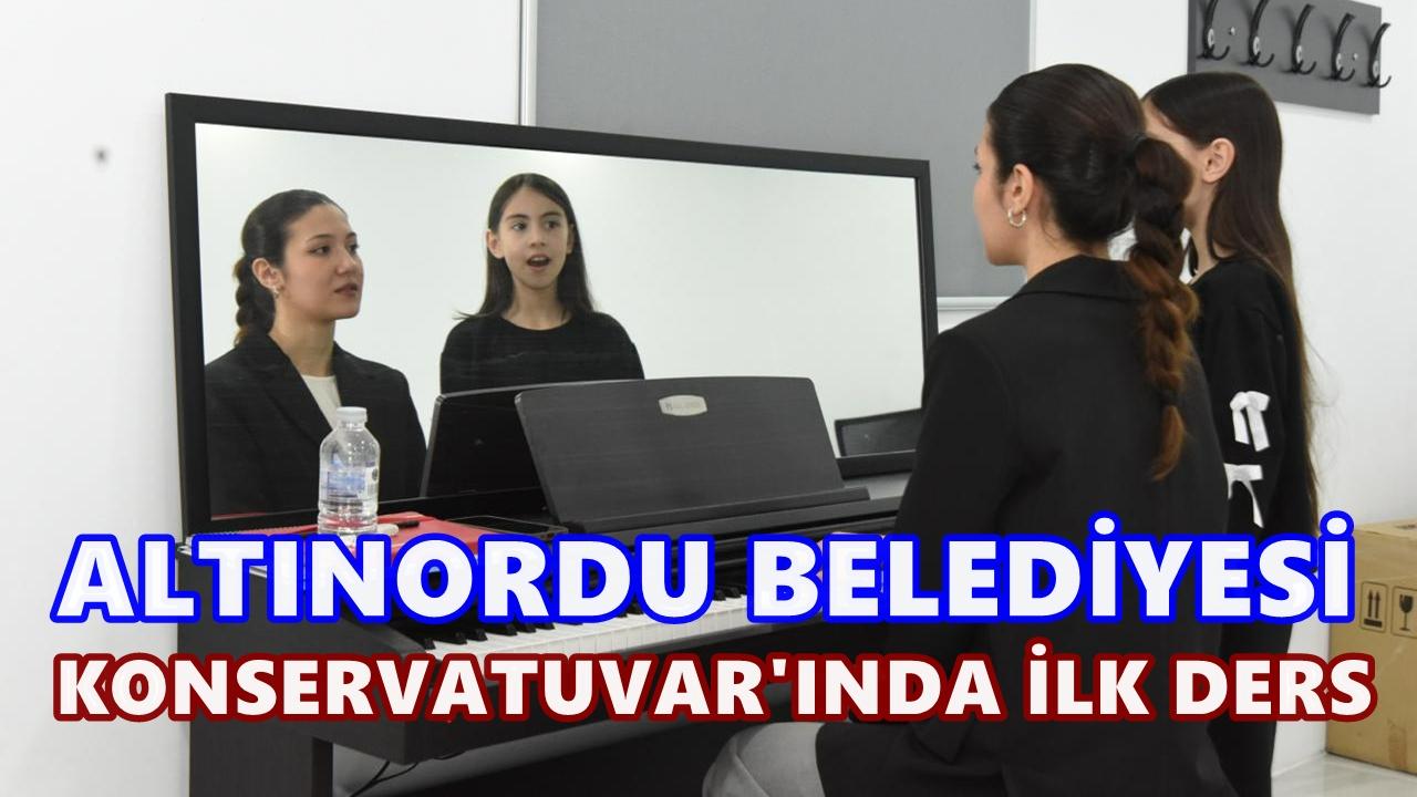 Altınordu Belediyesi Konservatuvarı 11 Yıl Sonra Yeniden Açıldı: 68 Öğrenci Ders Başı Yaptı