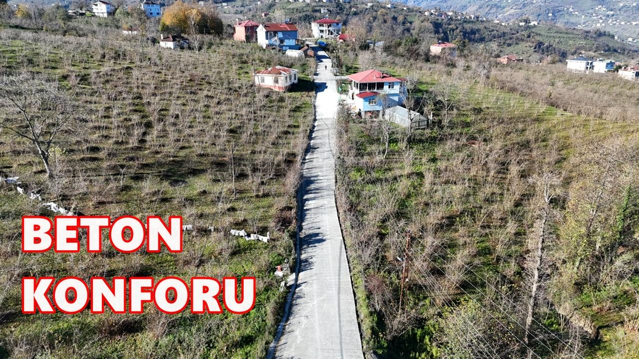 Altınordu’da Kırsala Beton Yol Konforu: Şenköy’ün 40 Yıllık Çilesi Sona Erdi