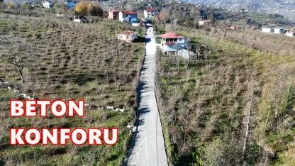 Altınordu’da Kırsala Beton Yol Konforu: Şenköy’ün 40 Yıllık Çilesi Sona Erdi
