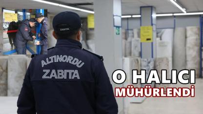 Altınordu'da Su Baskını Yalanıyla Halı Satan İşletme Ruhsatsız Çıktı! Zabıta Mühürledi