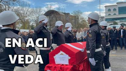 Fatsa’da  Polis Tuncay Ebrinç’e Gözyaşlarıyla Veda