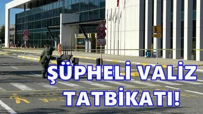 Ordu-Giresun Havalimanında Şüpheli Valiz Tatbikatı
