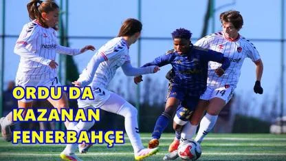 Ordu’da gülen taraf Fenerbahçe oldu