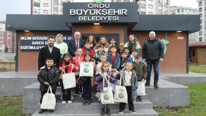 Ordu'da İklim Değişikliği ve Sıfır Atık Merkezi İlk Ziyaretçilerini Ağırladı