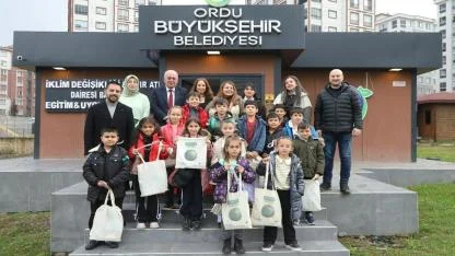 Ordu'da İklim Değişikliği ve Sıfır Atık Merkezi İlk Ziyaretçilerini Ağırladı