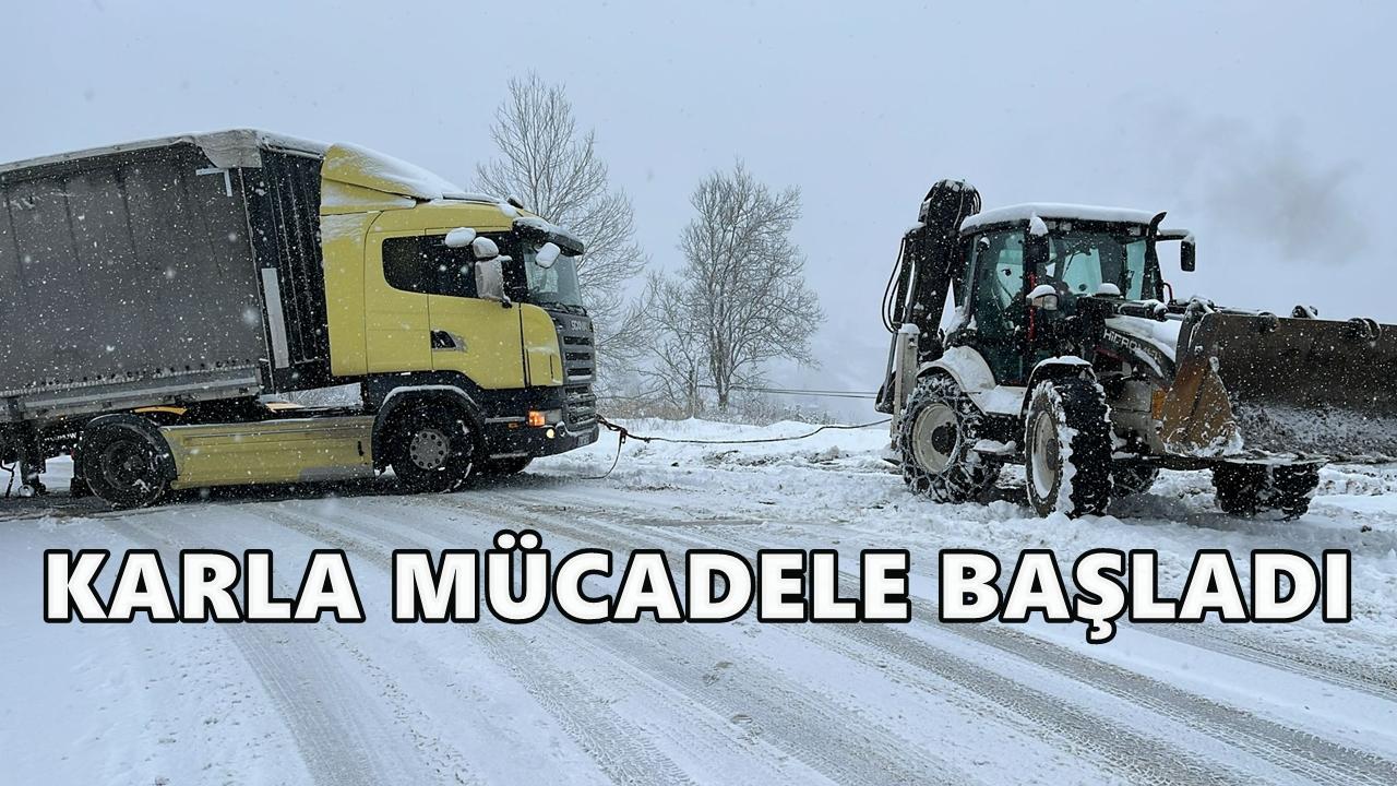 Ordu’da Karla Mücadele Başladı: Kırsalda Kapalı Yol Kalmadı
