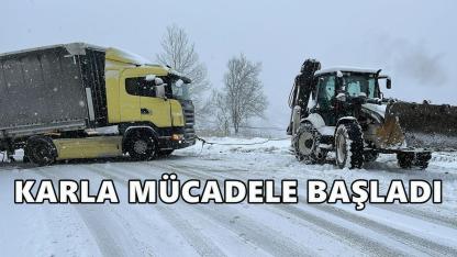 Ordu’da Karla Mücadele Başladı: Kırsalda Kapalı Yol Kalmadı