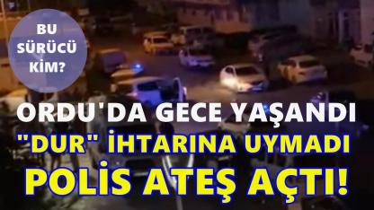 Ordu’da Nefes Kesen Polis Takibi: Lastiklerine Ateş Açılan Sürücü Kaçtı