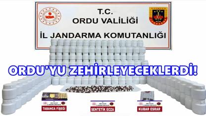 Ordu’da Rekor Uyuşturucu Hap Operasyonu