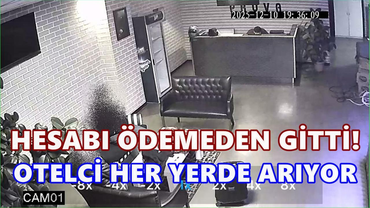 Ordu&#039;daOtelde Ücretini Ödemeden Ayrılan Müşteri Aranıyor
