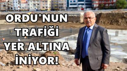 Ordu’nun Trafiği Yer Altına İniyor; 3500 Araç Park Edecek