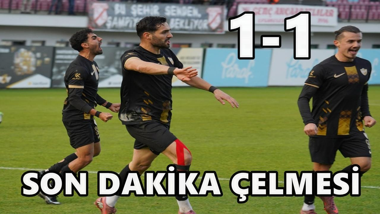 Orduspor 1967 A.Ş., Lider Sebat Deplasmanından Son Dakika Golüyle Puanla Döndü