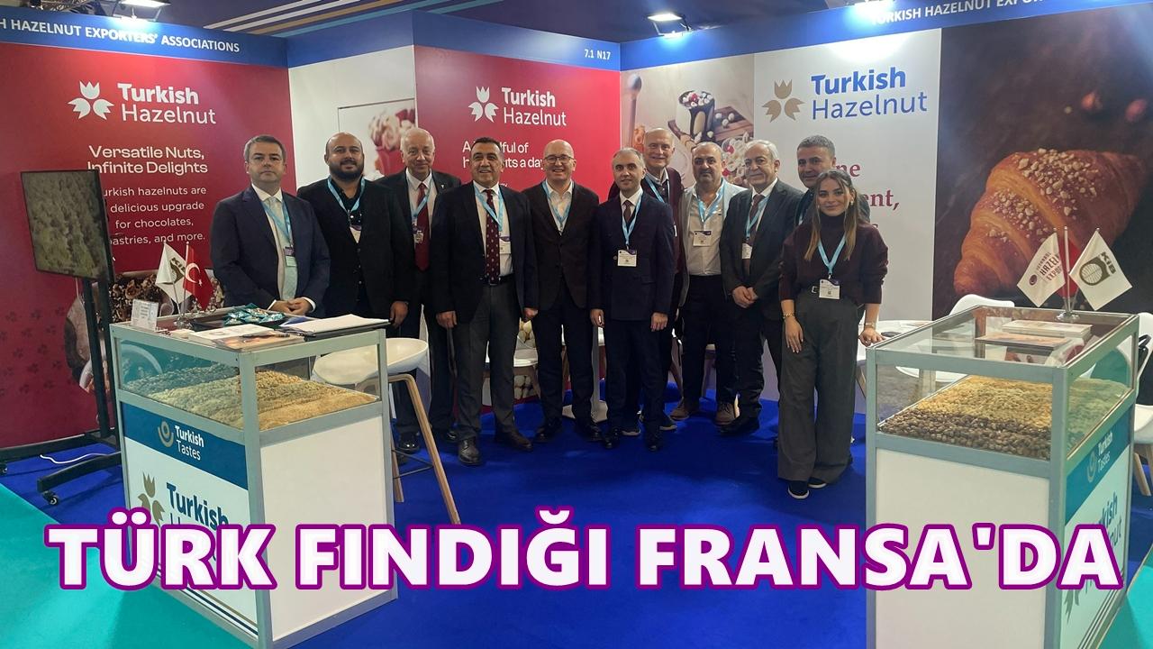 Türk fındığı Paris’te FI Europe 2025’te yoğun ilgi gördü