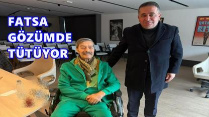 Ünlü Sanatçı Kadir İnanır'dan mesaj Var; Fatsa Gözümde Tütüyor