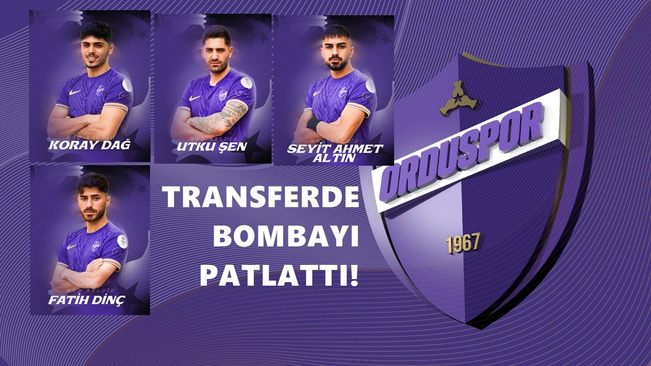 1967 Orduspor'dan Transferde 4 İmza Birden