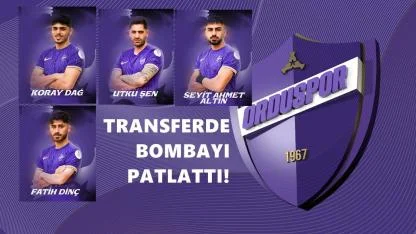 1967 Orduspor'dan Transferde 4 İmza Birden