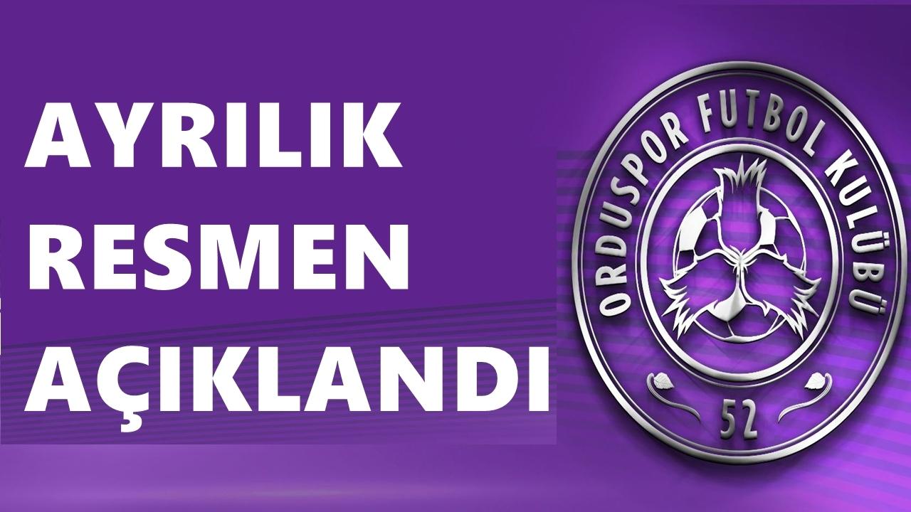 52 Orduspor’da Bülent Yenihayat Dönemi Sona Erdi