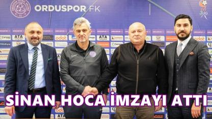 52 Orduspor’da Sinan Bayraktar Dönemi Resmen Başladı