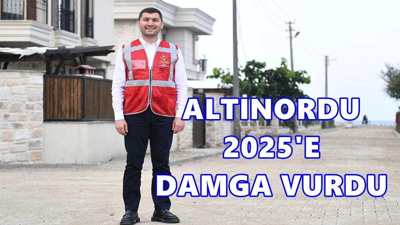 Altınordu Belediyesi 2025'e Damga Vurdu; Başkan Tepe Tek Tek Açıkladı
