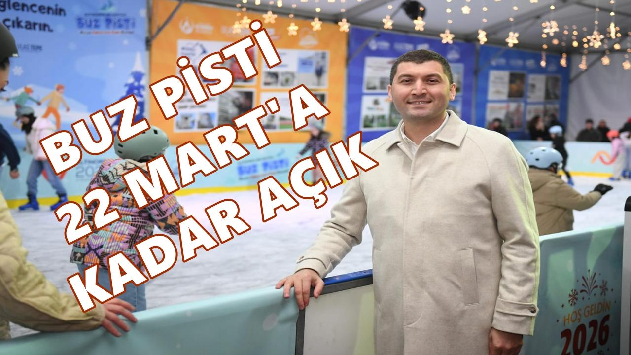 Altınordu’da Buz Pateni Yoğun İlgi Gördü: 13 Bin Kişi Buzla Buluştu,Pist 22 Mart’a Kadar Açık