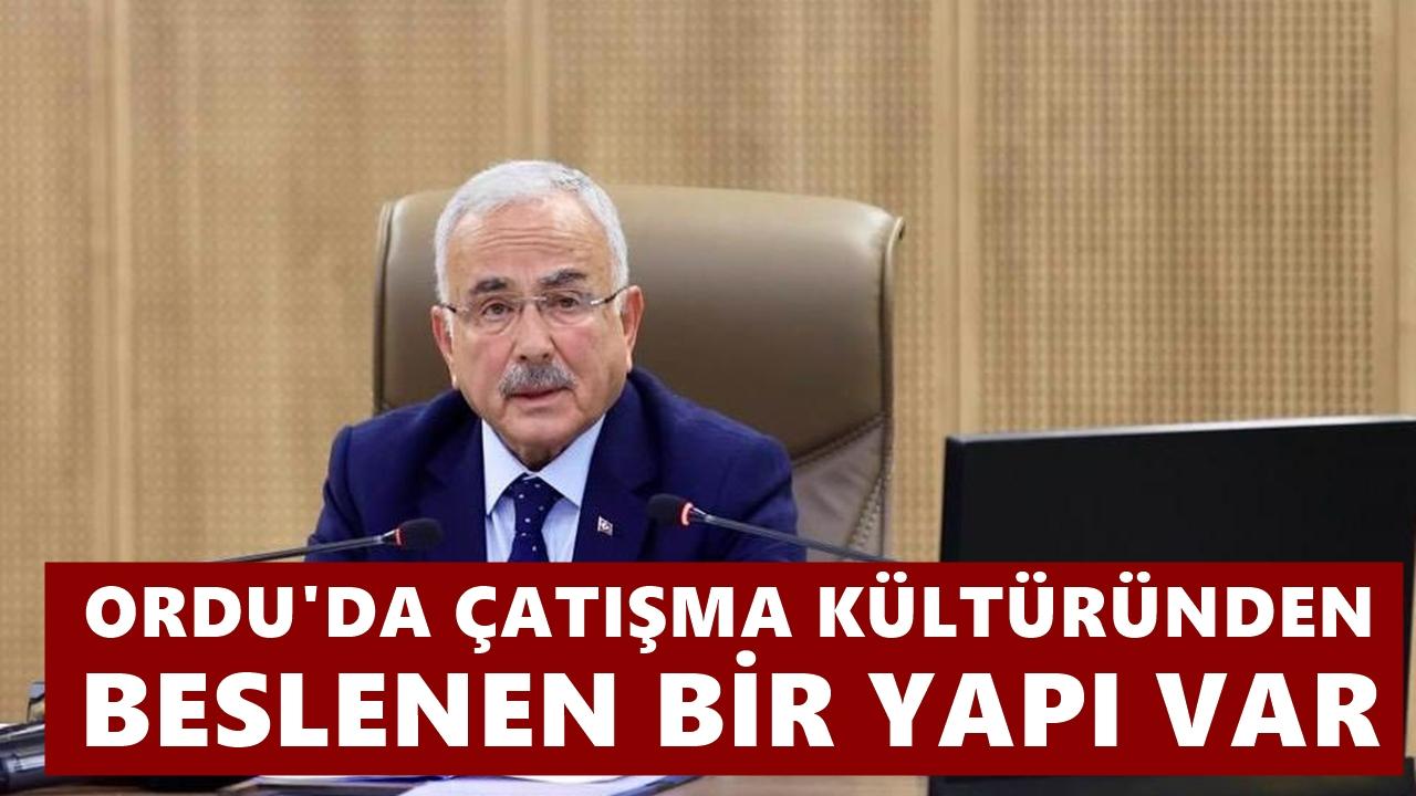 Başkan Güler: “Melet’i çöplükten kurtardık, Ordu’da çatışma kültüründen beslenen bir yapı var”