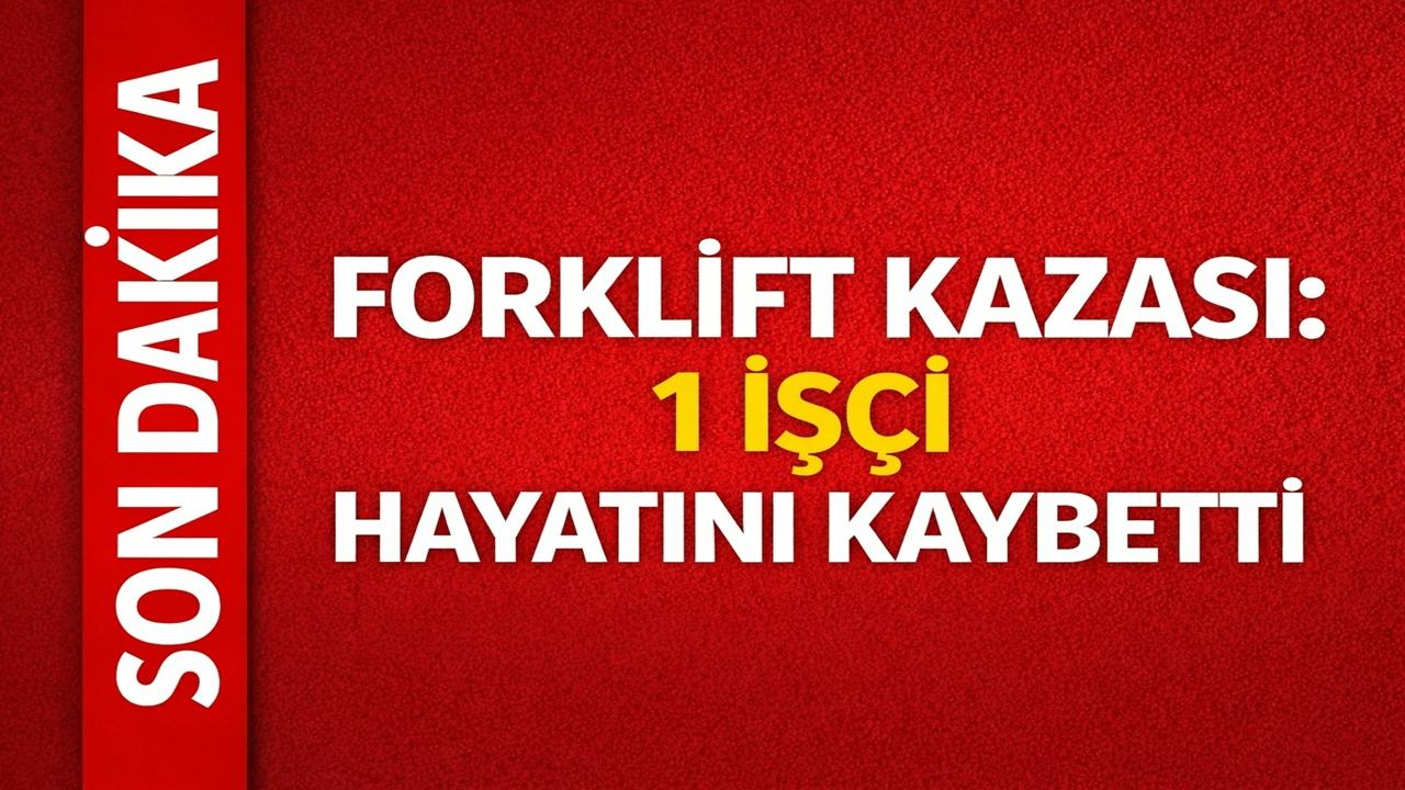 Fatsa OSB’de Forklift Kazası: İşçi Saadettin Eren Hayatını Kaybetti