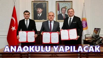 Fatsa OSB’den Eğitime Destek: 8 Derslikli Anaokulu Yapılacak