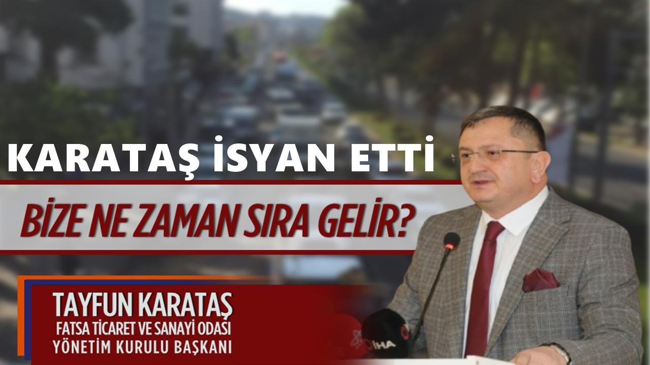 FATSO Başkanı Karataş’tan Sert Tepki: “Bize Ne Zaman Sıra Gelir?”