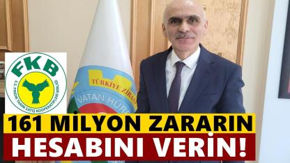 Karan’dan FİSKOBİRLİK Yönetimine Çok Sert Sözler: “161 Milyon Zararın Hesabını Verin”