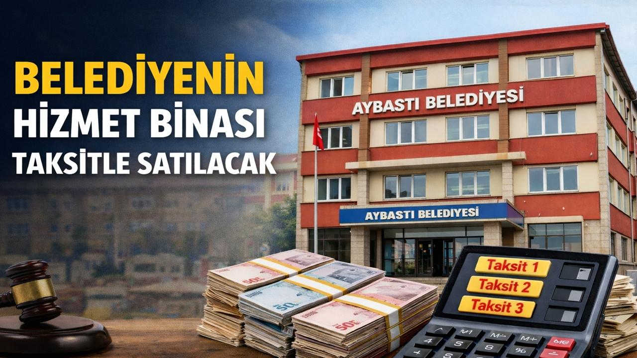 Ordu'da Belediyenin Hizmet Binası 3 Taksitle Satılacak