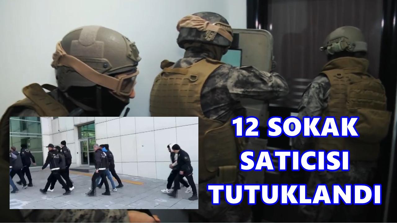 Ordu’da Narkotik Darbesi: 12 Sokak Satıcısı Tutuklandı