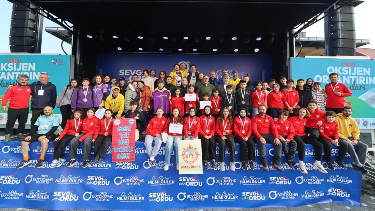 Ordu’da Oryantiringde Bir İlk: Sporcular Canlı Takip Edildi