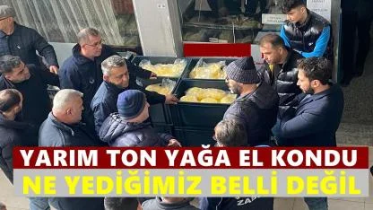 Ordu’da Pes Dedirten Görüntü:Yarım Ton Yağa El Konuldu