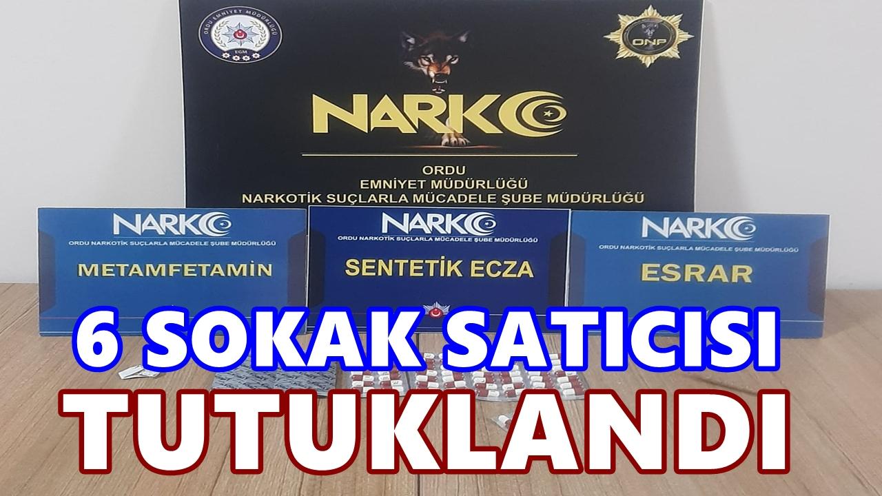 Ordu’da Sokak Satıcılarına Yönelik Operasyon: 6 Tutuklama