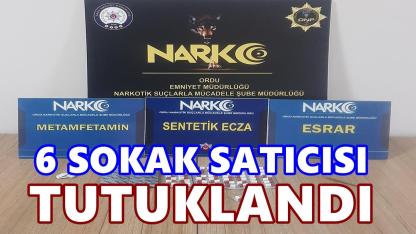 Ordu’da Sokak Satıcılarına Yönelik Operasyon: 6 Tutuklama