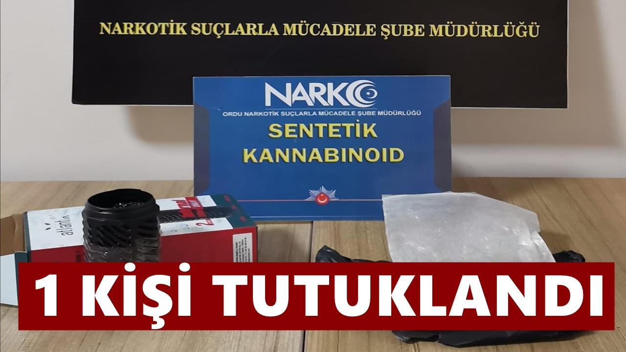 Ordu'da Uygulama Noktasında Bonzai Operasyonu: 1 Tutuklama