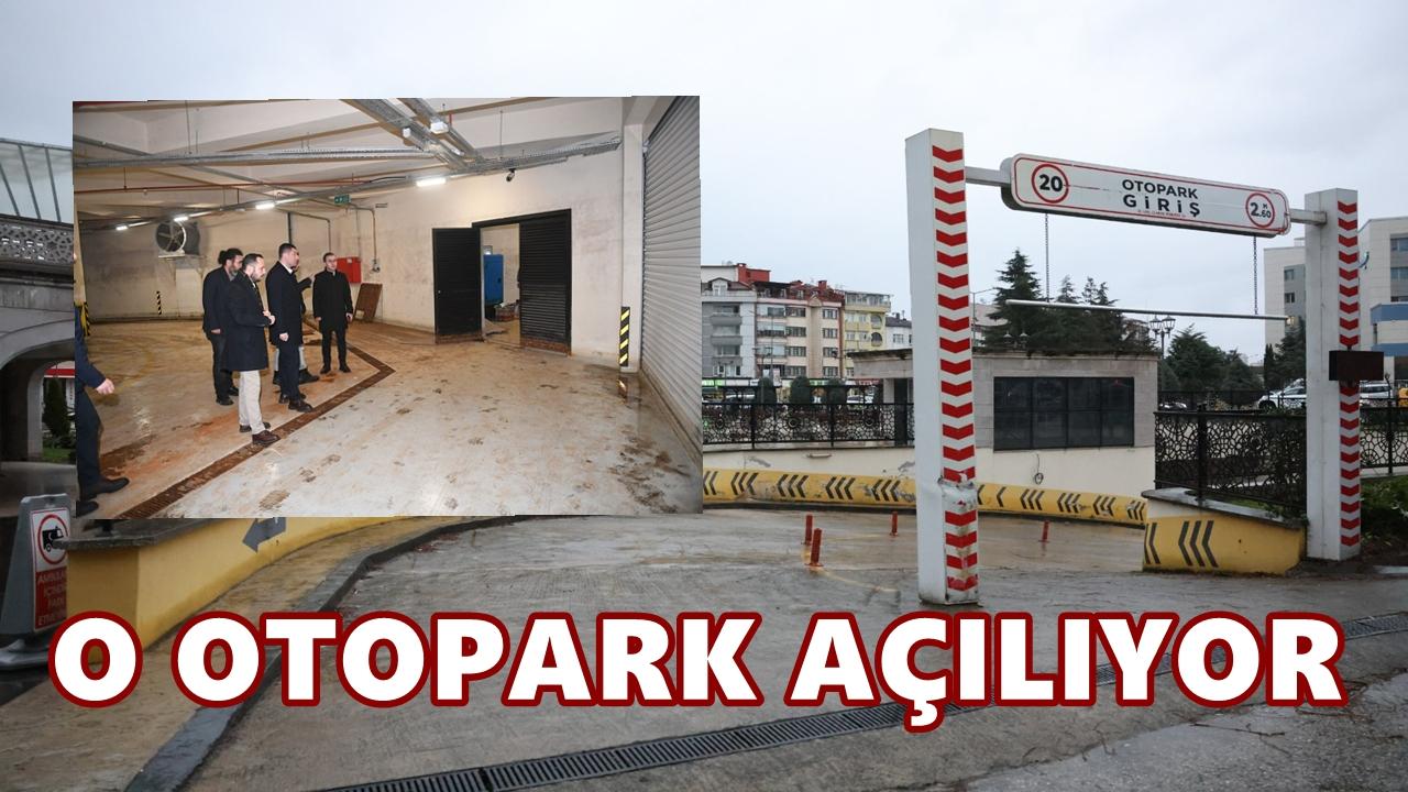 Ulu Cami Altındaki Yer Altı Otoparkı Yeniden Hizmete Açılıyor
