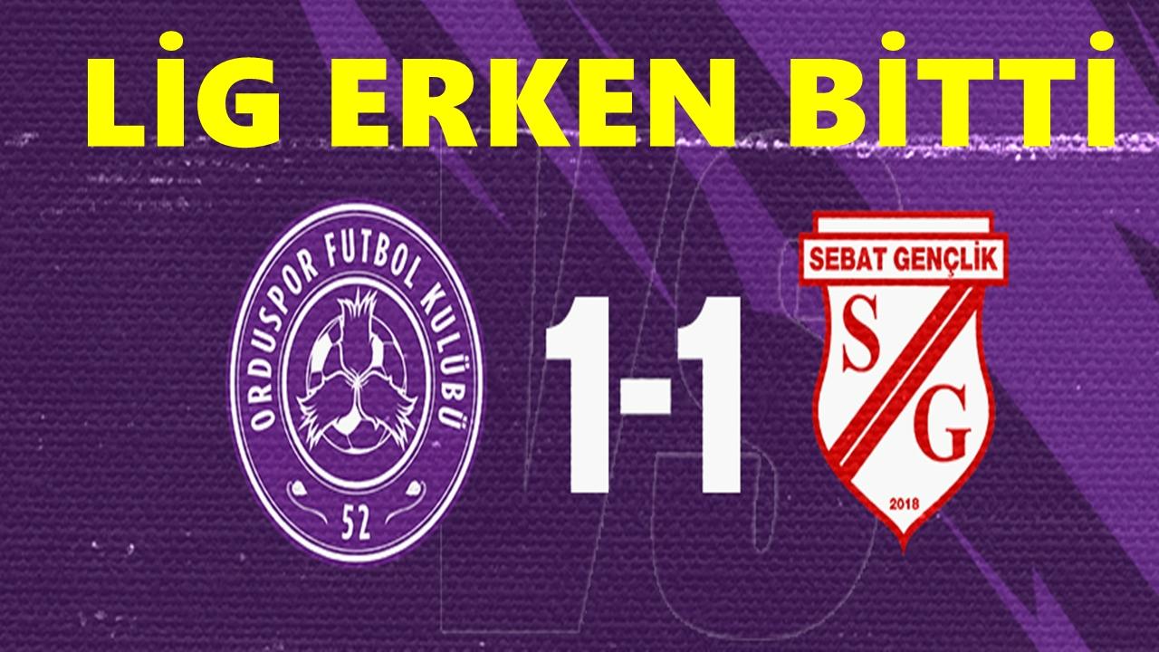 52 Orduspor Fırsat Tepti: Zirve Yarışında Ağır Darbe