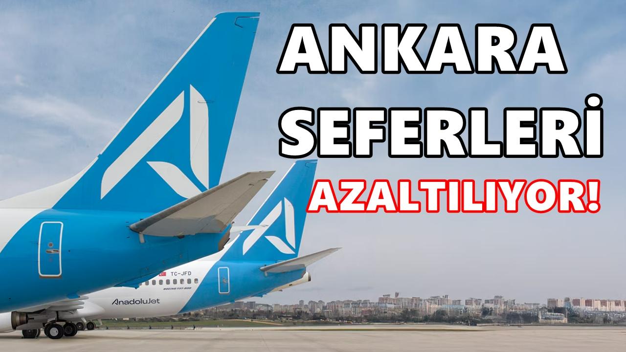 AJet’ten Ordu-Giresun’a Yaz Darbesi: Ankara Seferleri Azaltılıyor