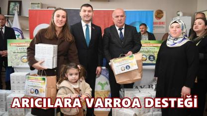 Altınordu Belediyesi’nden Arıcılara Varroa Desteği