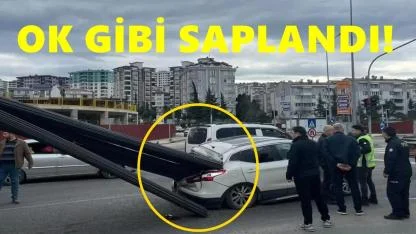 Altınordu’da Yüklü Kamyondan Faciaya Ramak Kala