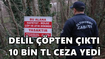 Çevre Zabıtasından Dedektif Operasyonu: Moloz Atan Şahıs Delillerle Yakalandı