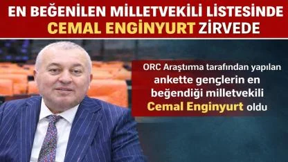 Gençlerin En Beğendiği Milletvekili: Cemal Enginyurt