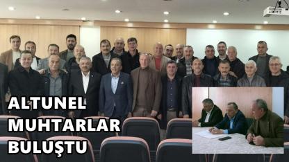 İdris Altunel Perşembe’de 53 Muhtarla Buluştu: Gündem Fındık ve Üretici