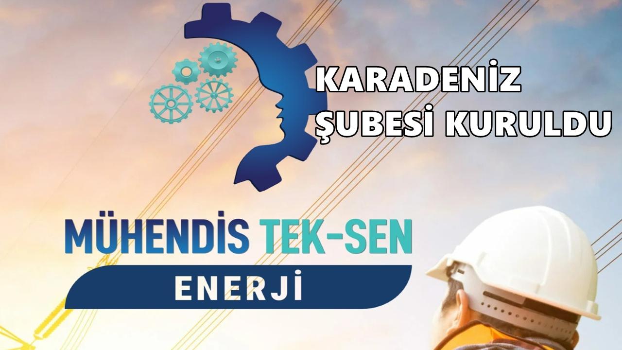 Mühendis Tek-Sen Enerji Karadeniz Şubesi Kuruldu